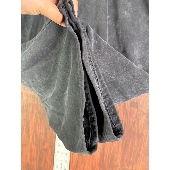 The North Face Wide Leg Acid Wash Sweatpants Athleisure Black Gray Womens XL - Picture 8 of 12